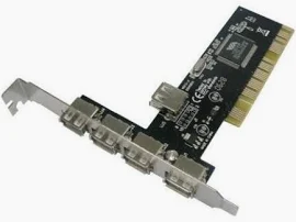 PLACA PCI USB 2.0 COM 5 PORTAS