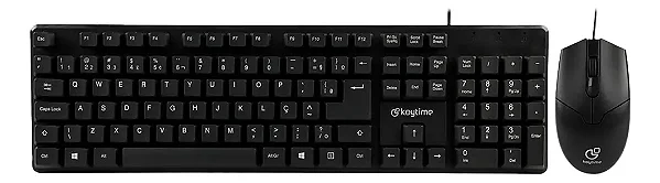 COMBO TECLADO E MOUSE KEYTIME MINIMAL