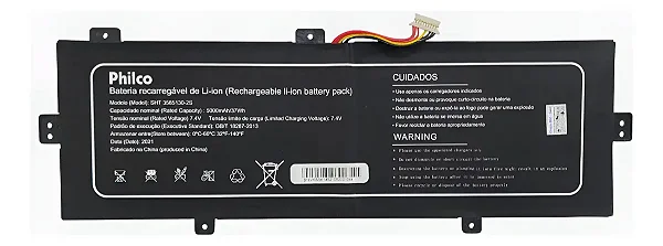 BATERIA PARA NOTEBOOK PHILCO INTERNA PNB14.1