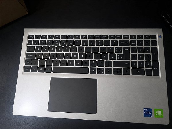 Palmrest Carcaça Superior Com Teclado Dell Inspiron 15 3511 3510 - Original