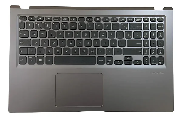 Base Palmrest ASUS X515J com Teclado ABNT2 + Touchpad – Perfeito Estado!