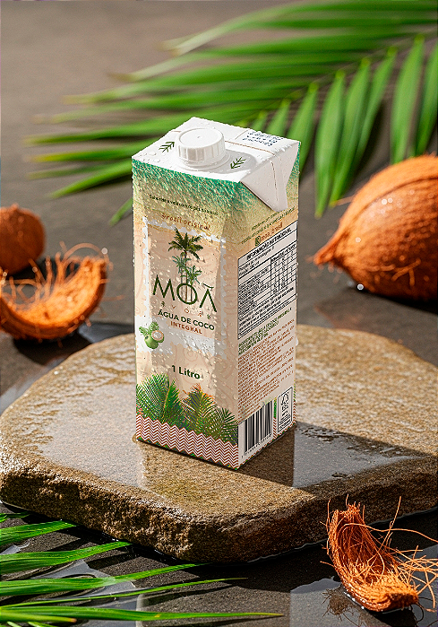 MOÃ 1 Litro Tetra Pak - Caixa com 12 unidades