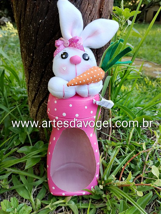 Coelho Bomboniere Rosa