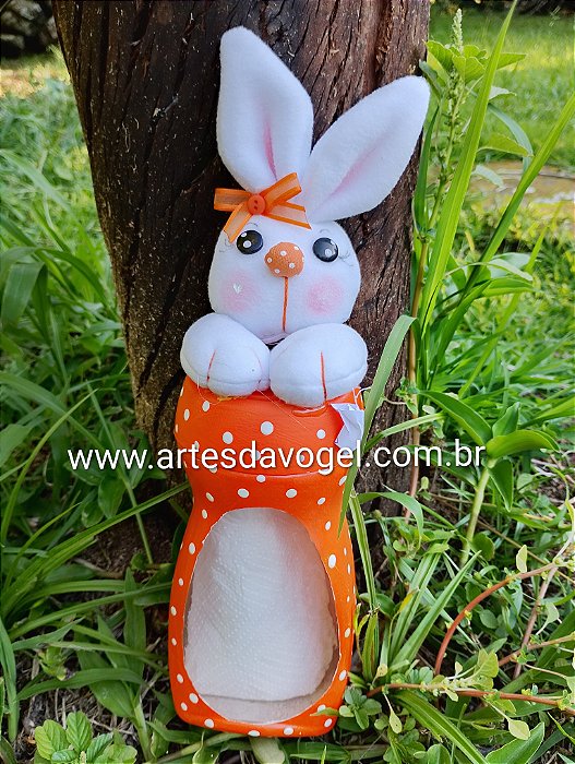 Coelha Bomboniere Laranja