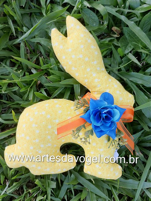 Coelho Decorativo Faceiro