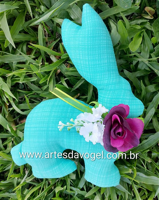 Coelho Decorativo Faceiro