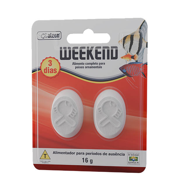 ALCON WEEKEND alimentador - 2 x 3 dias