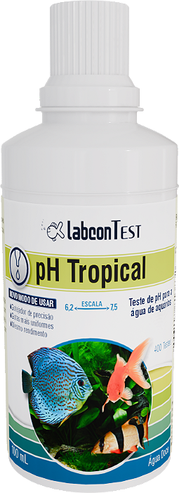 LABCON TEST pH TROPICAL 100 ml - 800 Testes