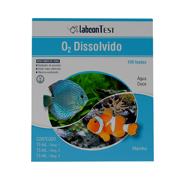 LABCON TEST O2 DISSOLVIDO - 100 Testes