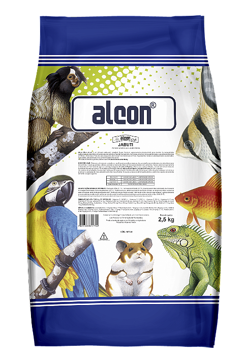 ALCON CLUB RÉPTEIS JABUTI 2,5 Kg