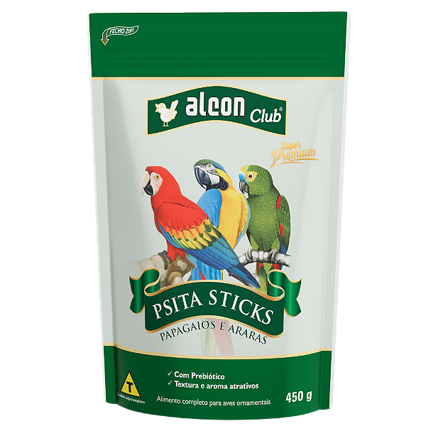 ALCON CLUB PSITA STICKS 450 g