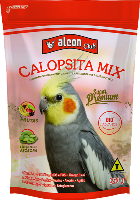 ALCON CLUB CALOPSITA MIX 550 G