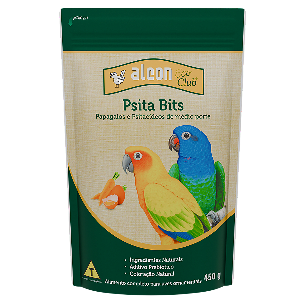 ALCON ECO CLUB PSITA BITS 450g