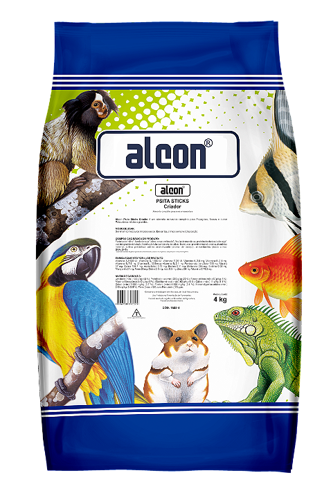 ALCON PSITA STICKS CRIADOR 4 KG