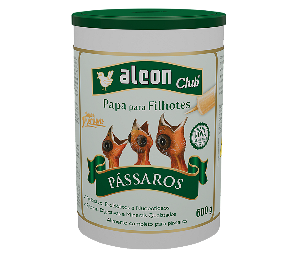 ALCON CLUB PAPA FILHOTES - PÁSSAROS 600 g