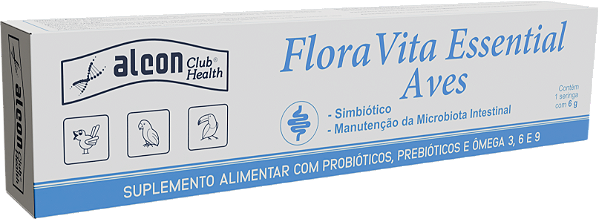 ALCON CLUB HEALTH FLORAVITA ESSENCIAL AVES 6 G