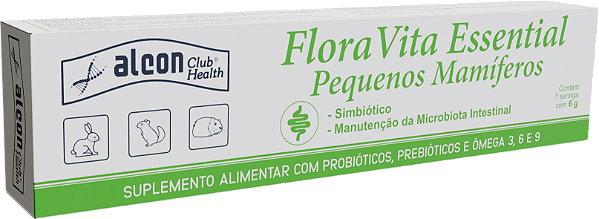 ALCON CLUB HEALTH FLORAVITA ESSENCIAL PEQUENOS MAMIFEROS 6 G