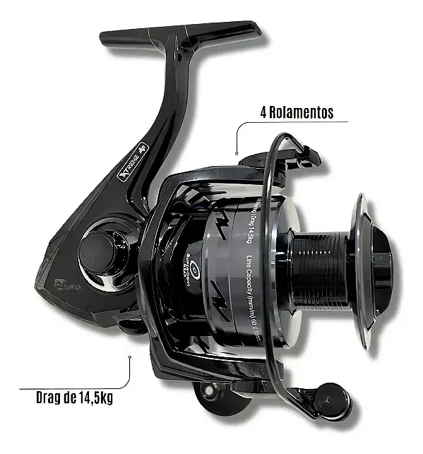 Molinete Xtreme Albaroz 60