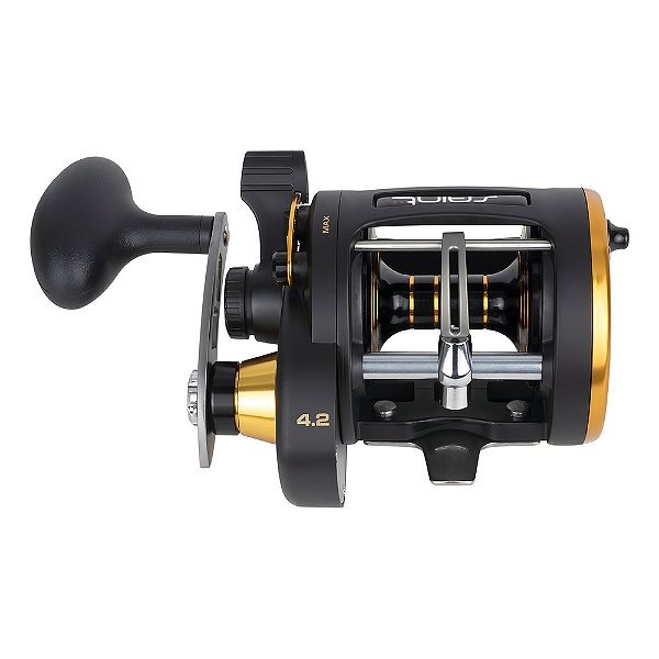 Carretilha Perfil Alto Saint Kratos 20 Direita 14kg Preto