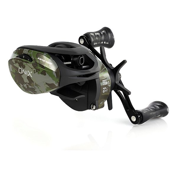 Carretilha Camuflada Onix Albatroz 7 Rolamento 132g Drag 4kg