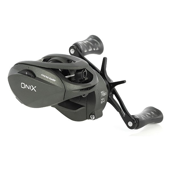 Carretilha Pesca Albatroz Onix Black 134grs Velocidade 7.8:1