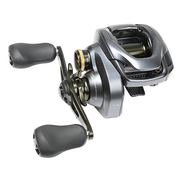 Carretel carretilha Shimano Curado DC CUDC150XG direito color cinza