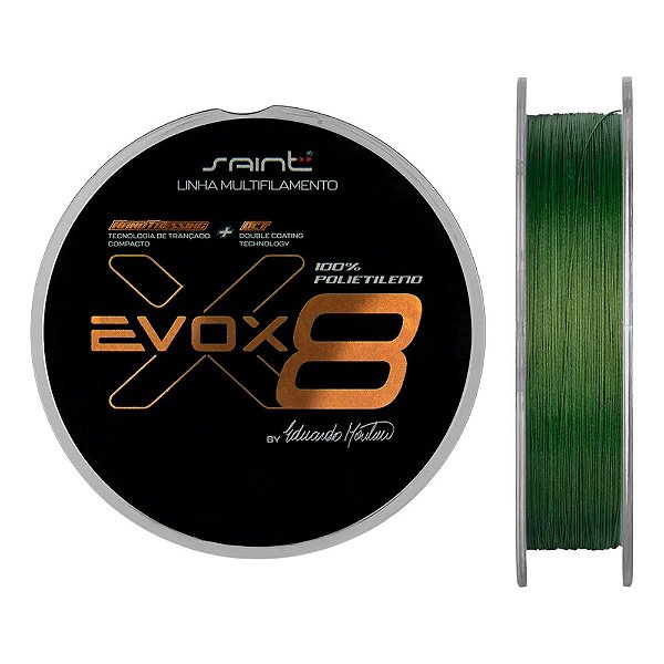 Linha Evox Saint 8x Multifilamento Pesca Amazônica 300mt