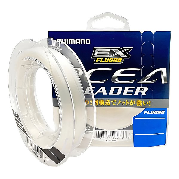 Linha Fluorcarbono Pesca Shimano Ex Fluoro Ocea Leader 50mts