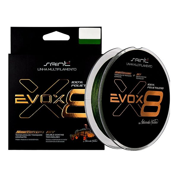 Linha Multi Saint Evox 8x By Edu Monteiro 100mt Resistente