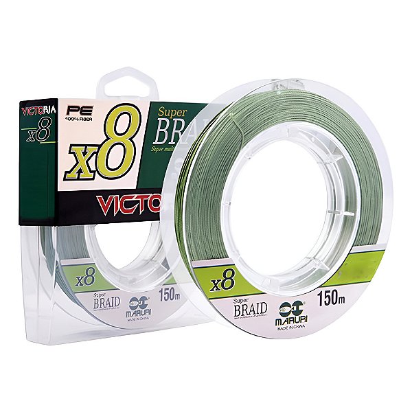 Linha Multifilamento 8x Victoria Super Braid Maruri 150mts