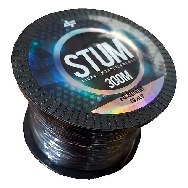 Linha De Monofilamento Stum Albatroz Fishing 300m 0,80mm Cor 0,80mm - 89,4lb - 40,6kg