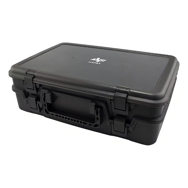 Caixa De Pesca / Maleta Albatroz Fishing Estojo Duplo H458a Cor Preto