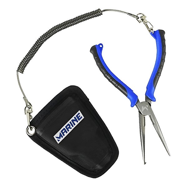 Alicate De Corte Bico Marine Inox Com Bainha Multifuncional