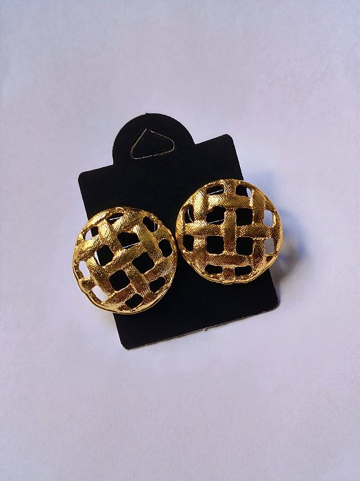 Brinco Redondo Trançado