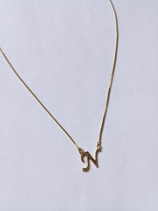 Colar Letra N
