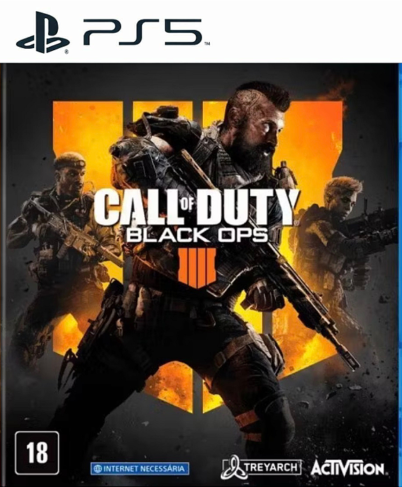 CALL OF DUTY BLACK OPS 4 - PS5 - MÍDIA DIGITAL