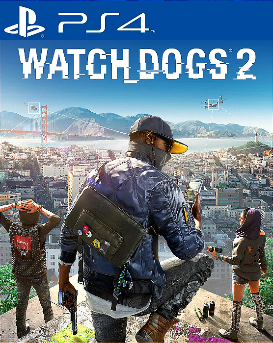 WATCH DOGS 2 - PS4- MÍDIA DIGITAL