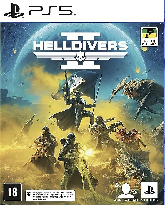 HELLDIVERS 2 - PS5 - MÍDIA DIGITAL