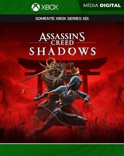 ASSASSINS CREED SHADOWS - XBOX SERIES X|S - MÍDIA DIGITAL