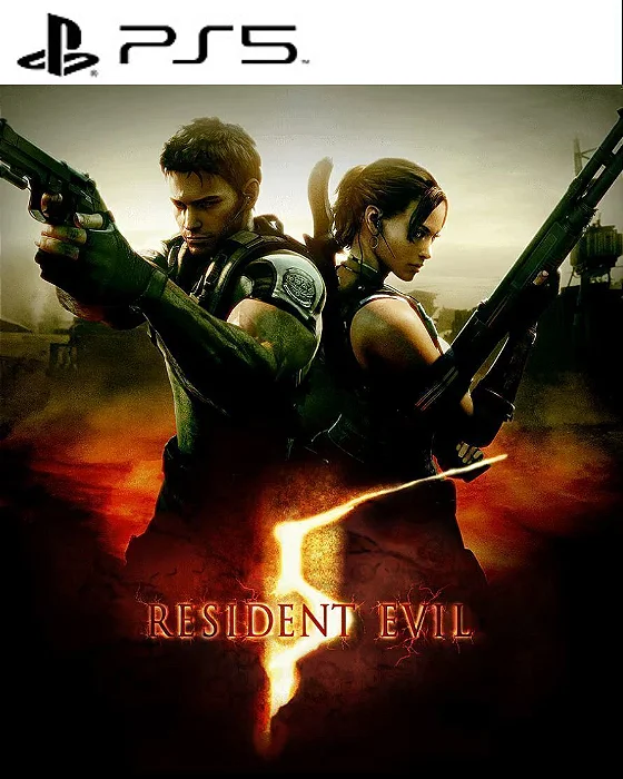 RESIDENT EVIL 5 - PS5 - MÍDIA DIGITAL