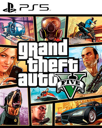 GRAND THEFT AUTO (GTA) V - PS5 - MÍDIA DIGITAL
