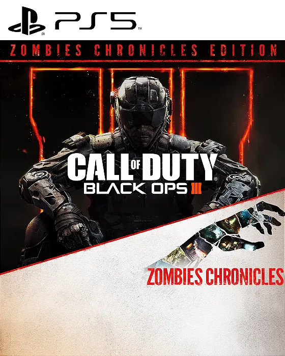 CALL OF DUTY BLACK OPS 3 ZOMBIES - PS5 - MÍDIA DIGITAL