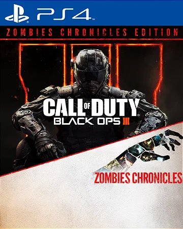 CALL OF DUTY BLACK OPS 3 ZOMBIES - PS4 - MÍDIA DIGITAL