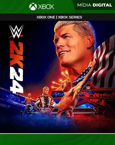 WWE 2K24- ONE- MÍDIA DIGITAL