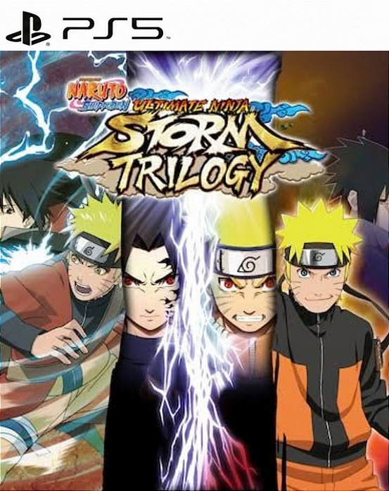 NARUTO STORM TRILOGY - PS5 - MIDIA DIGITAL