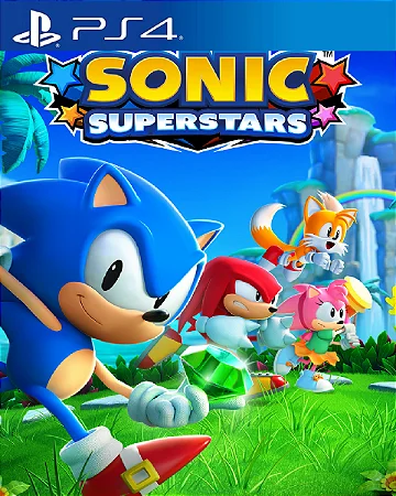SONIC SUPERSTARS- PS4 - MIDIA DIGITAL