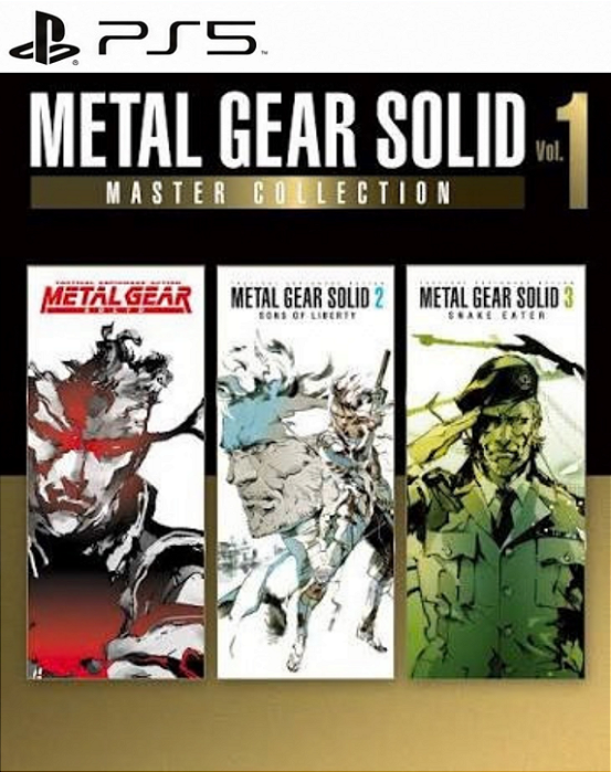 METAL GEAR SOLID MASTER COLLECTION VOL 1 - PS5 - MÍDIA DIGITAL