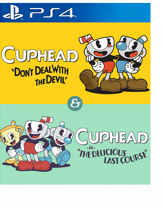 CUPHEAD & THE DELICIOUS LAST COURSE - PS4 - MÍDIA DIGITAL