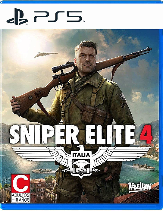 SNIPER ELITE 4 - PS5 - MÍDIA DIGITAL