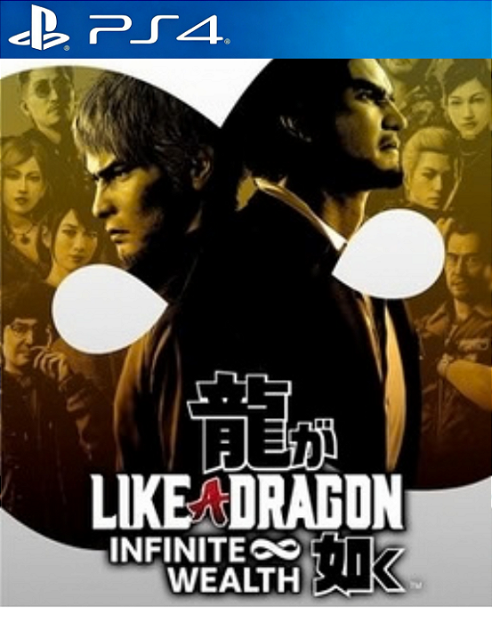 LIKE A DRAGON INFINITE WEALTH - PS4 - MIDIA DIGITAL